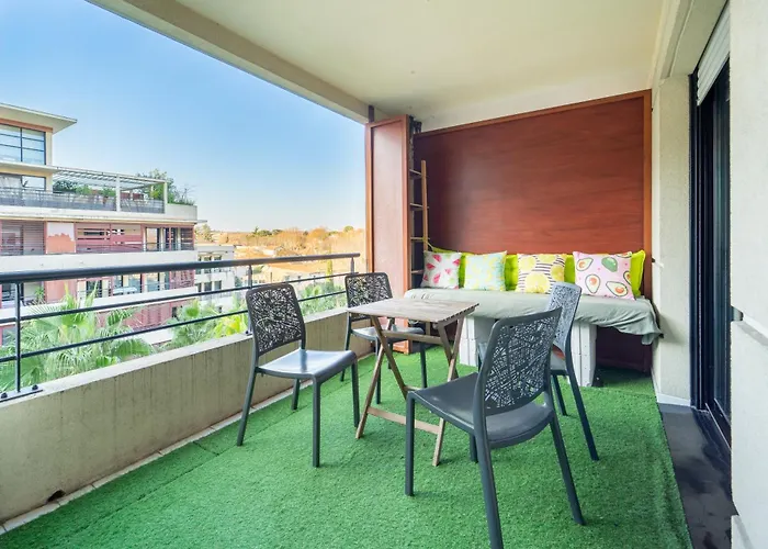 Le Dory - Centre Avec Terrasse, Parking&wifi * Montpellier